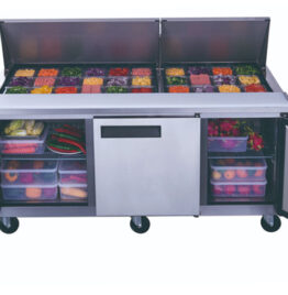 Sandwich & Salad Prep Tables